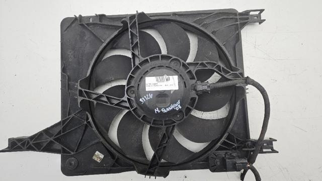 Difusor de radiador, ventilador de refrigeración, condensador del aire acondicionado, completo con motor y rodete 21481JD700 Nissan