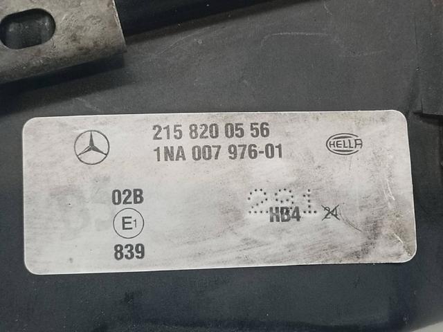 2158200556 MERCEDES Faro antiniebla izquierdo  comprar en Oviedo