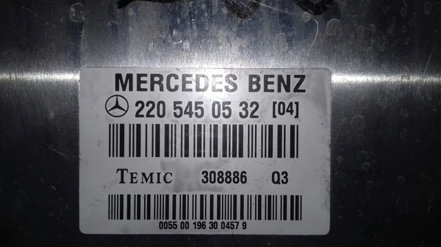 Centralita suspension para mercedes-benz clase s s 320 cdi (220.026, 220.126) om 613.960 2205450532