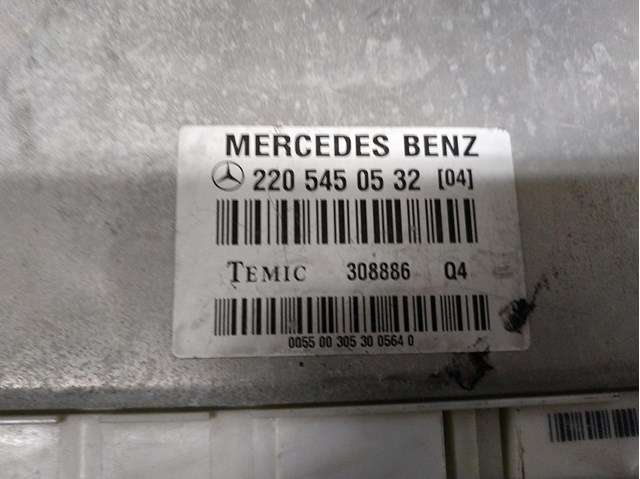 Centralita suspension para mercedes-benz clase s s 400 cdi (220.028, 220.128) om628960 2205450532