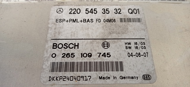 2205453532 Mercedes