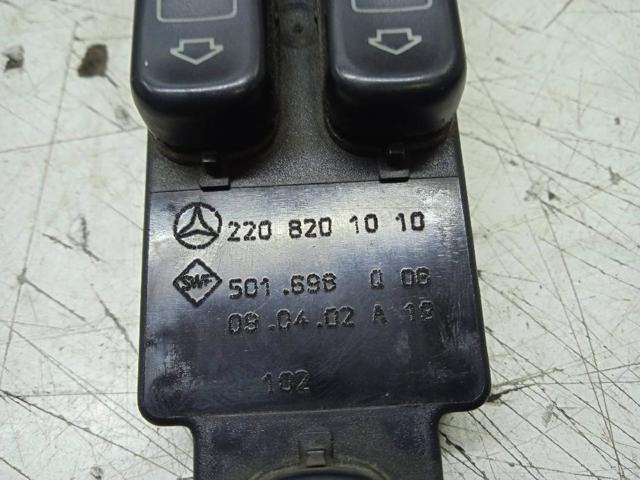 MERCEDES 2208201010 Interruptor de elevalunas delantera izquierda  en stock Valencia