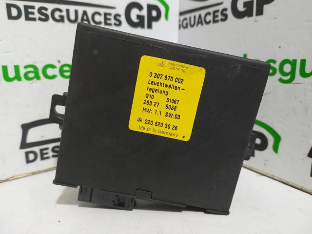 2208203026 MERCEDES Módulo de control de luces de faros (ECU)  disponible Alicante