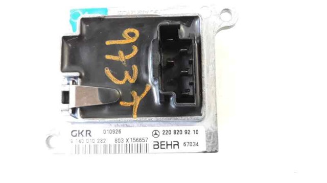 2208209210 Resistencia del ventilador del habitáculo  disponible Málaga
