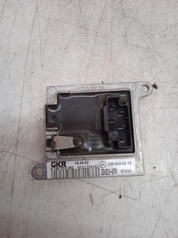 MERCEDES 2208209210 Resistencia del ventilador del habitáculo  comprar en Ponferrada