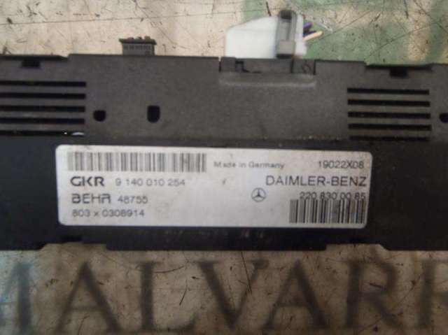 MERCEDES 2208300085 Módulo de modos de calefacción/aire acondicionado  comprar en Murcia