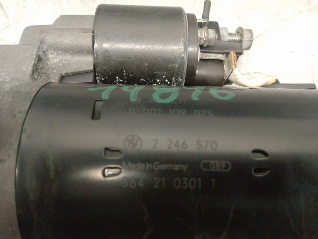 2246570 BMW Motor de arranque  disponible Ourense