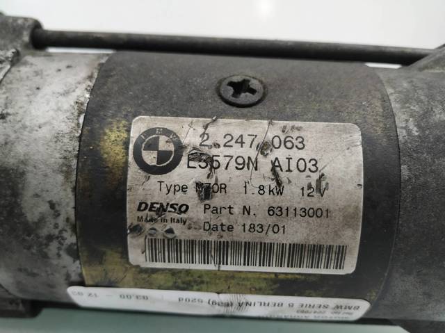 2247063 BMW Motor de arranque  disponible Alicante