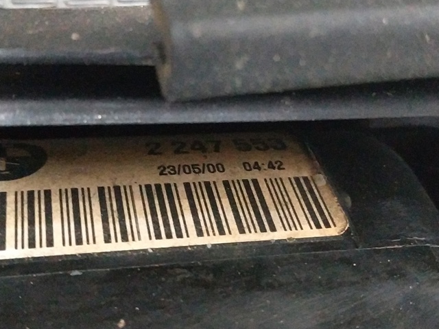 Depósito del radiador 2247553 BMW