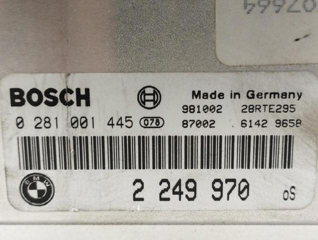 2249970 BMW Unidad de control del motor (ECU)  disponible Ourense