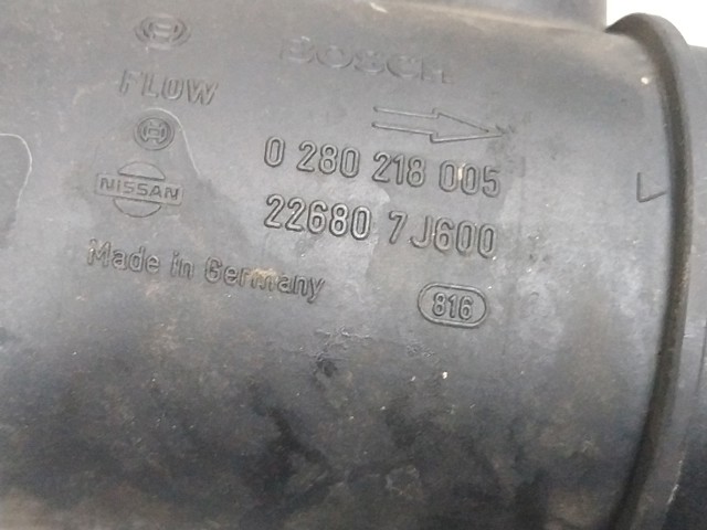 NISSAN 226807J600 Caudalímetro  en stock Salamanca
