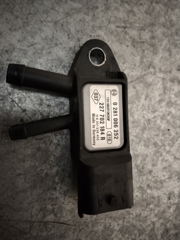 227702184R RENAULT Sensor de presion gases de escape  en stock Córdoba