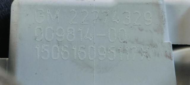 OPEL 22774329 Luz interior trasera  en stock Salamanca