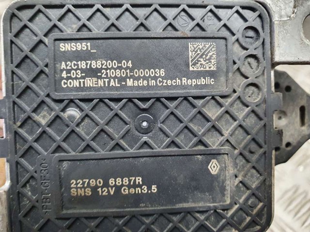 227906887R Sensor de óxidos de nitrógeno NOx delantero  comprar en Zaragoza