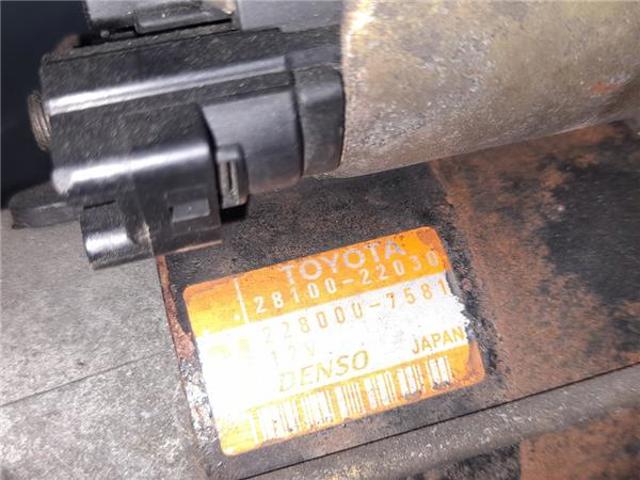 2280007581 TOYOTA Motor de arranque  comprar en Oviedo