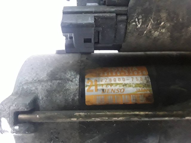 TOYOTA 2280007581 Motor de arranque comprar Tarragona