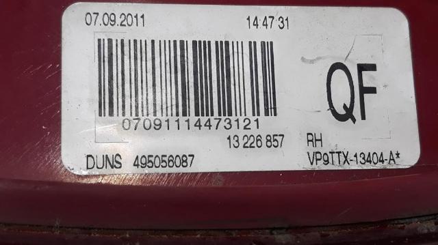 22950974 OPEL Piloto trasero derecho  en stock Huelva