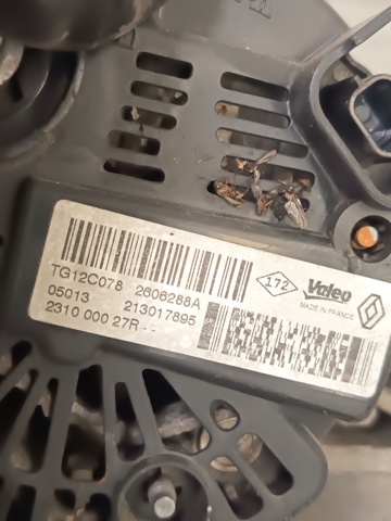 RENAULT 231000027R Alternador  comprar en Albacete