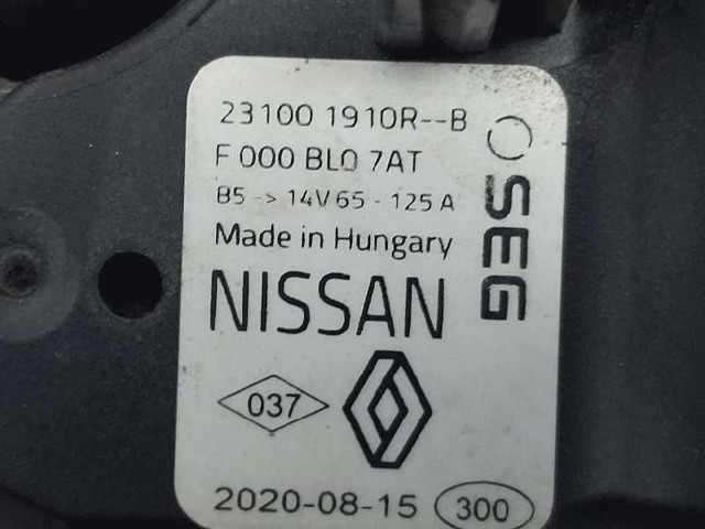 231001910R RENAULT Alternador comprar Bilbao