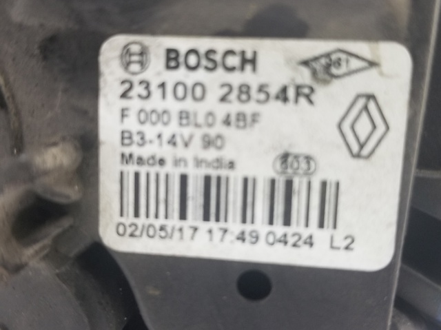 231002854R RENAULT Alternador comprar Bilbao