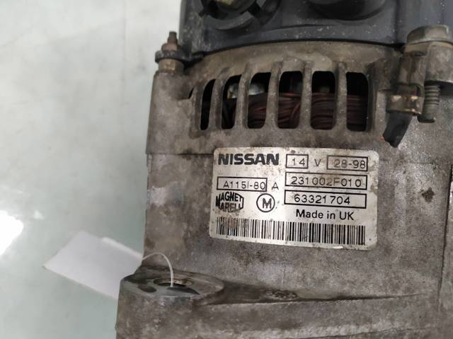 231002F010 NISSAN Alternador comprar Bilbao