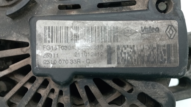 RENAULT 231007033R Alternador  comprar en Albacete
