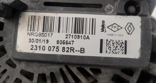 231007582R RENAULT Alternador  en stock Córdoba