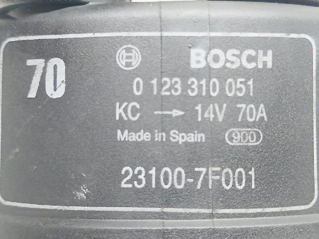 231007F001 NISSAN Alternador  comprar en Jaén
