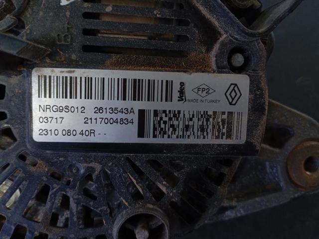 RENAULT 231008040R Alternador  en stock Terrassa