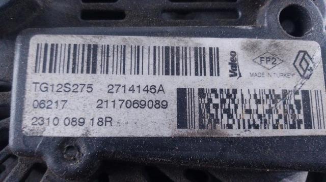 RENAULT 231008918R Alternador  en stock Valencia