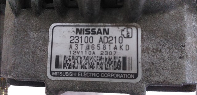NISSAN 23100AD210 Alternador comprar Barcelona