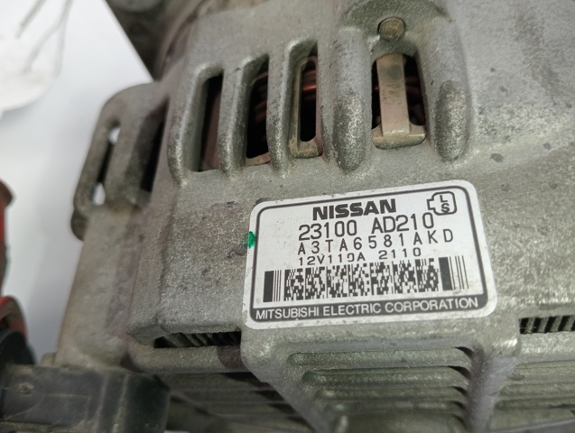 NISSAN 23100AD210 Alternador  en stock Valencia