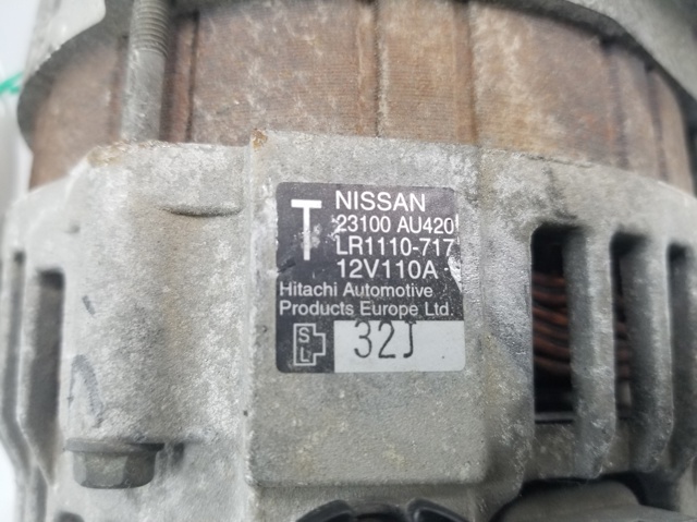 Alternador de coche 23100AU420 NISSAN