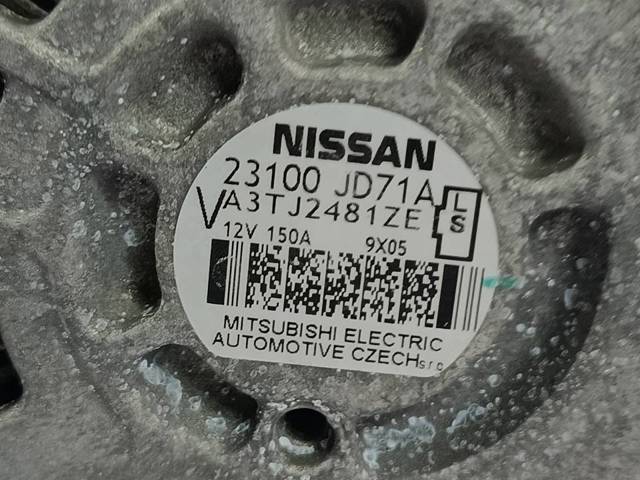 NISSAN 23100JD71A Alternador  disponible Valladolid