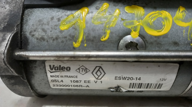 233000106R RENAULT Motor de arranque comprar Bilbao