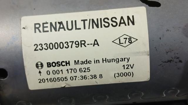 NISSAN 233000379R Motor de arranque comprar Tarragona