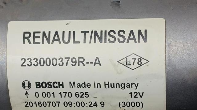 NISSAN 233000379R Motor de arranque  disponible Lugo