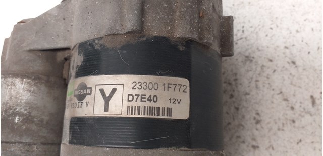 233001F772 NISSAN Motor de arranque comprar Madrid