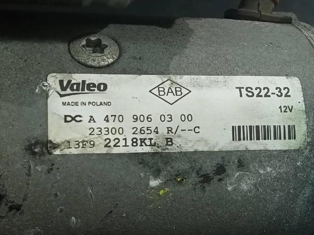 NISSAN 233002654R Motor de arranque  en stock Salamanca