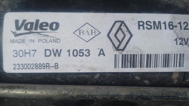 RENAULT 233002889R Motor de arranque comprar Tarragona