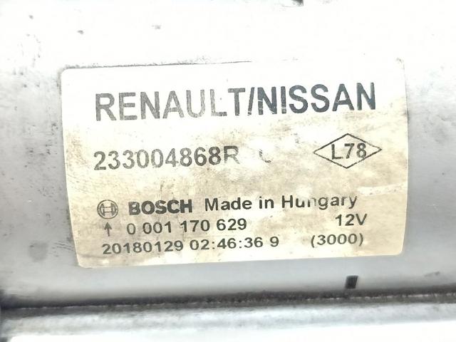 233004868R RENAULT Motor de arranque  en stock Córdoba