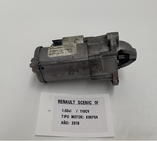 Motor arranque para renault grand scénic iv  scenic iv edition one   /   09.16 - 12.19 k9kf647 233004868R