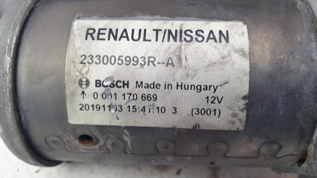 233005993R RENAULT Motor de arranque  disponible Ourense