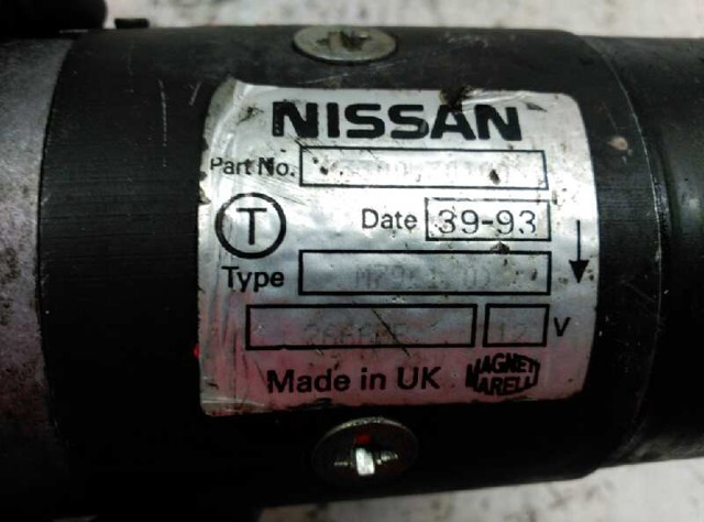 NISSAN 2330070J00 Motor de arranque  en stock Valencia