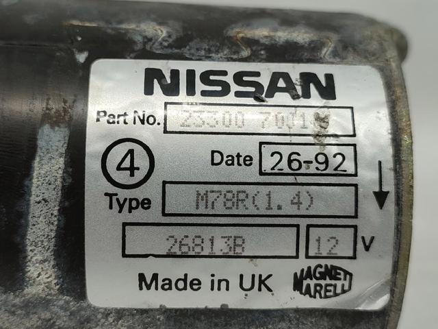 2330070J11 NISSAN Motor de arranque  comprar en Lleida