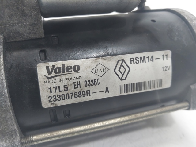 RENAULT 233007689R Motor de arranque comprar Barcelona