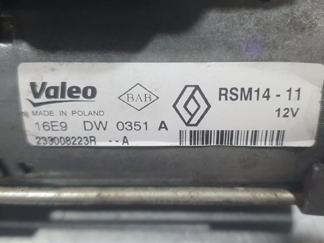 233008223R RENAULT Motor de arranque comprar Alcalá