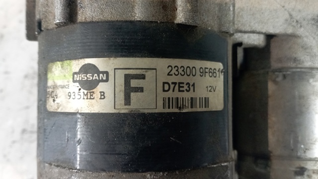 233009F661 NISSAN Motor de arranque  en stock Córdoba