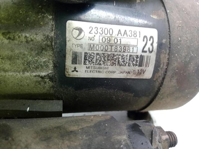 23300AA381 SUBARU Motor de arranque comprar Madrid