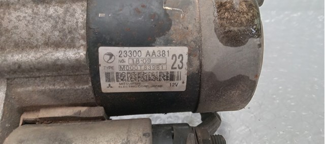 23300AA381 Motor de arranque  comprar en Zaragoza